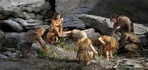 neanderthal-burial-scene-Shanidar-cave-631.jpg
