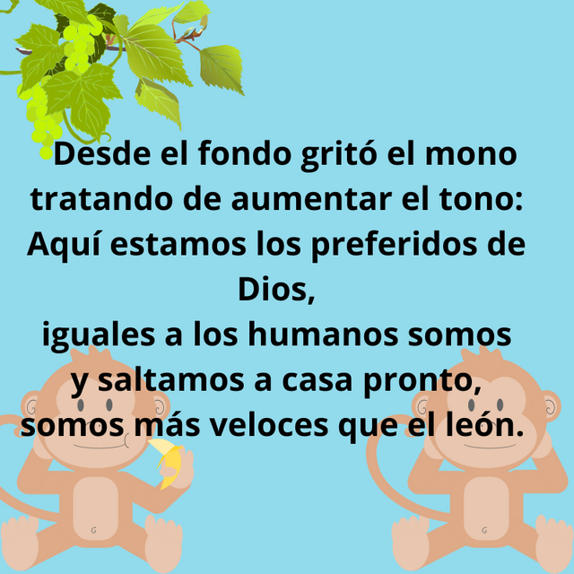Un día los animales estaban reunidos y como suele ocurrir con muchos hijos que siempre se sienten los preferidos discutían por qué eran los más queridos. (1).png