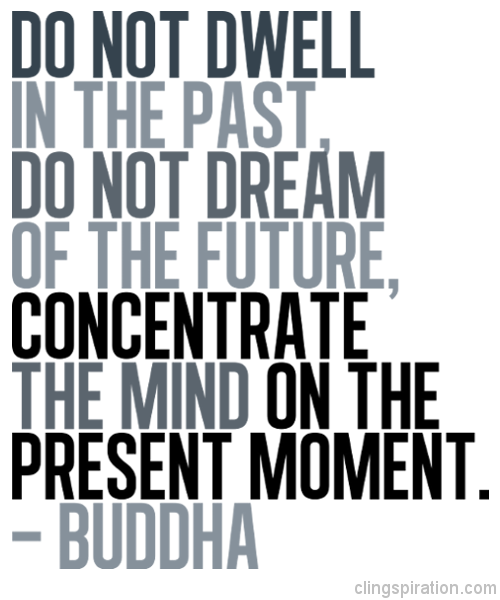 Do not dwell in the past. Do not dream of the future, concentrate the mind on the presend moment.png