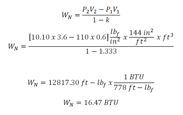Overview On Thermodynamic Processes With Review Problem English Units Isentropic Process Steemit