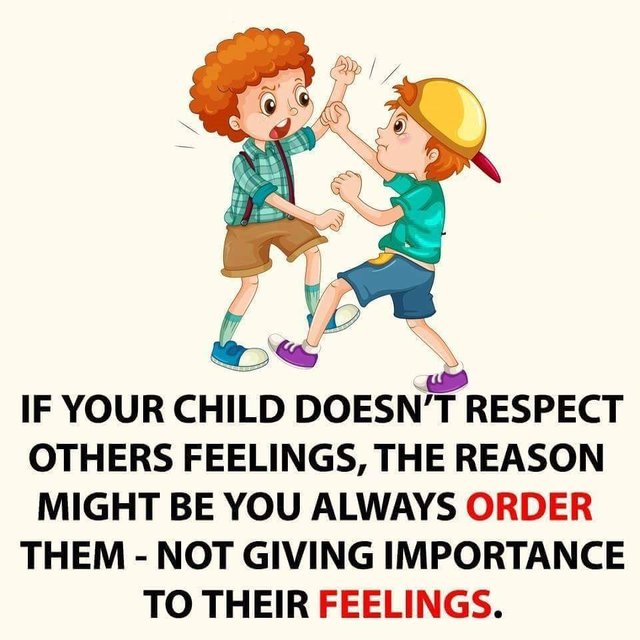 Child doesn't respect other feelings.jpg