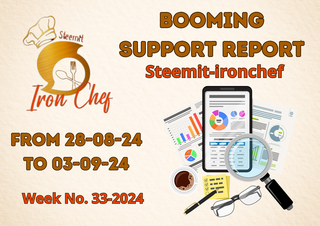 Booming Support Report Steemit-ironchef.png