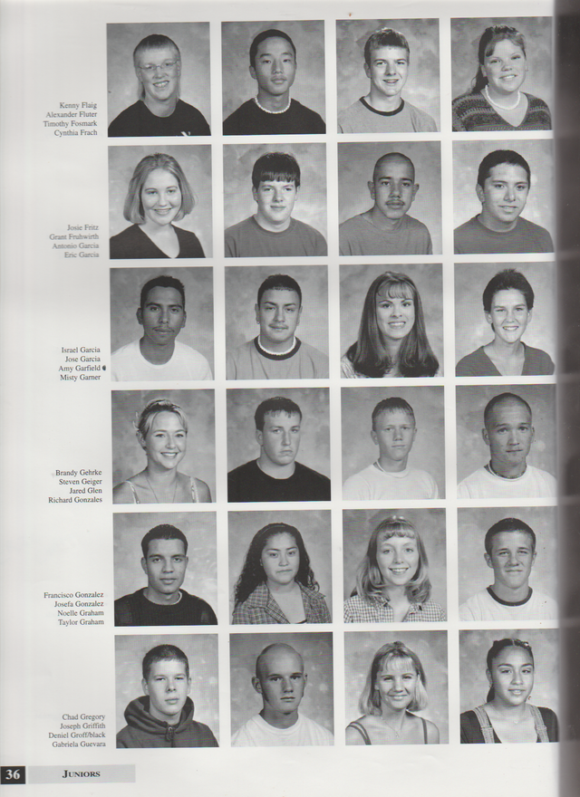2000-2001 FGHS Yearbook Page 36 Amy Garfield Misty Garner.png
