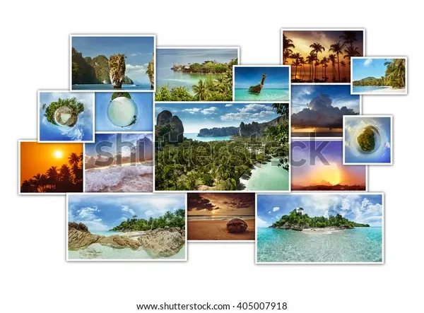 tropic-photos-collage-photo-album-600w-405007918.webp