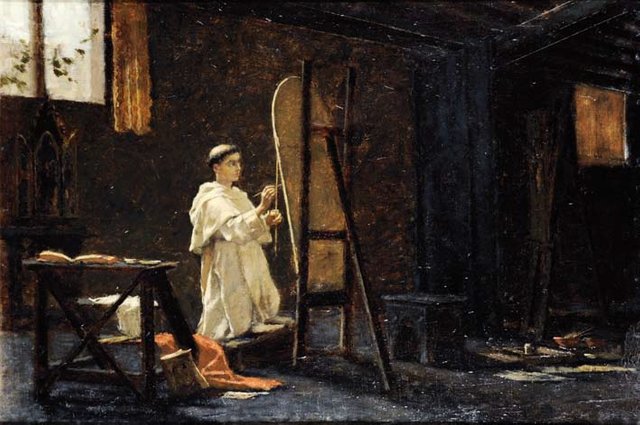 Francesco_Filippini_-_La_cella_del_Beato_Angelico_(1880).jpg