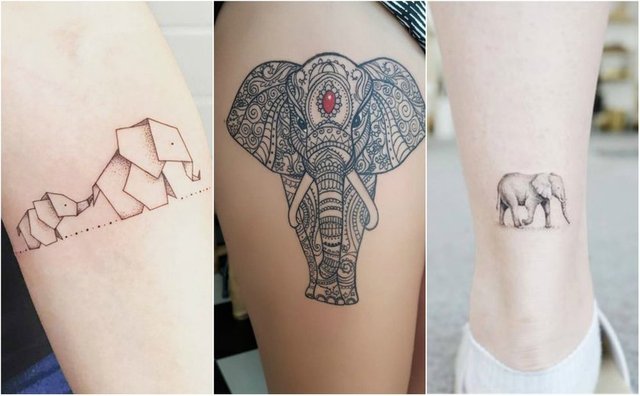 Un elefante hindú amuleto de buena suerte  Elephant tattoo design,  Elephant tattoos, Tattoos