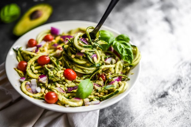 Creamy Avocado Pesto Zoodle Salad-8.jpg