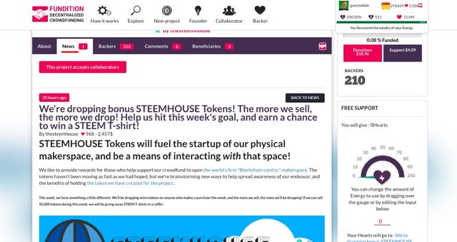 How to Create a Project on Fundition.io and Receive Donations!