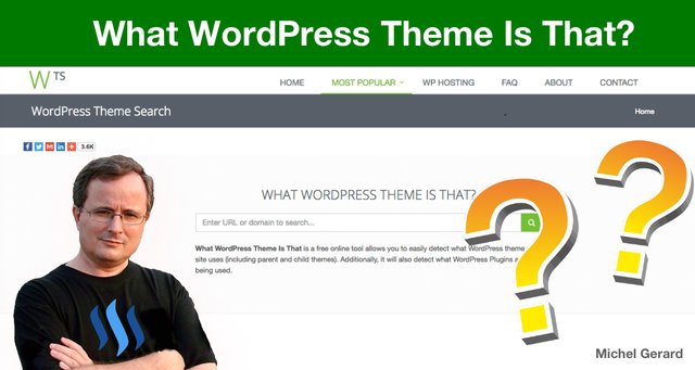 What WordPress Theme Is That?