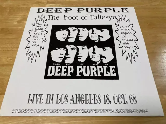 Deep Purple The Boot of Taliesyn vinyl bootleg rod evans 1.webp