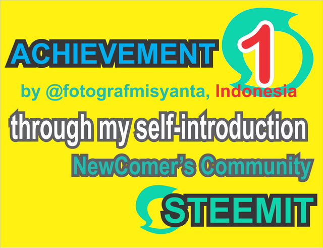 Achievment 1  through my self-introduction fotografmisyanta.png