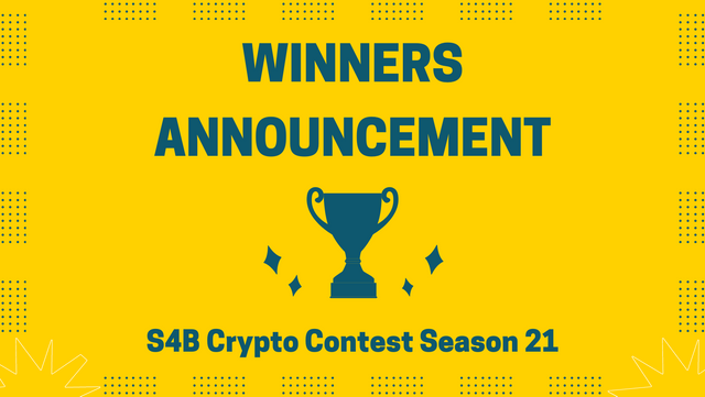 thumbnail Winners Announcement S4B Crypto Contest Season 21.png