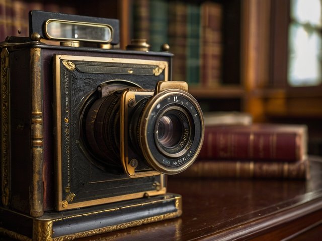 Default_An_antique_camera_from_the_19th_century_in_the_library_3.jpg
