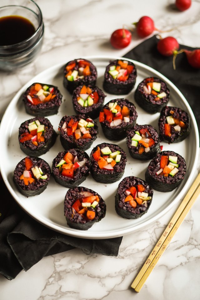 Black Rice Vegetabe Sushi Rolls (Vegan+GF)-1.jpg