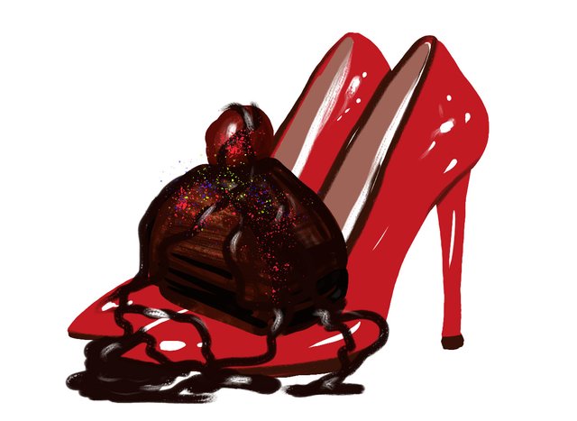 digitalpainting red shoe cake (8)(4).jpg