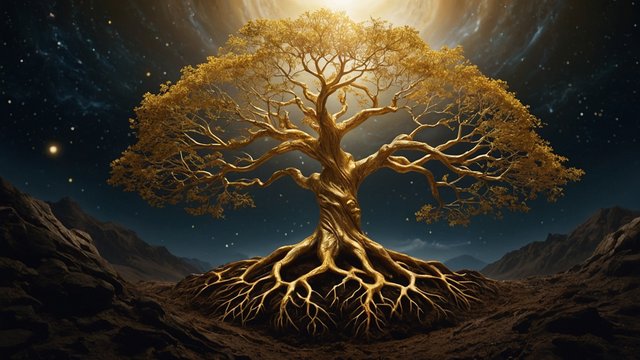 Leonardo_Kino_XL_A_golden_tree_of_life_with_roots_stretching_d_0.jpg