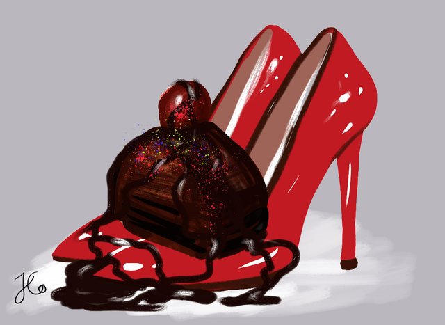 digitalpainting red shoe cake (3)(4).jpg