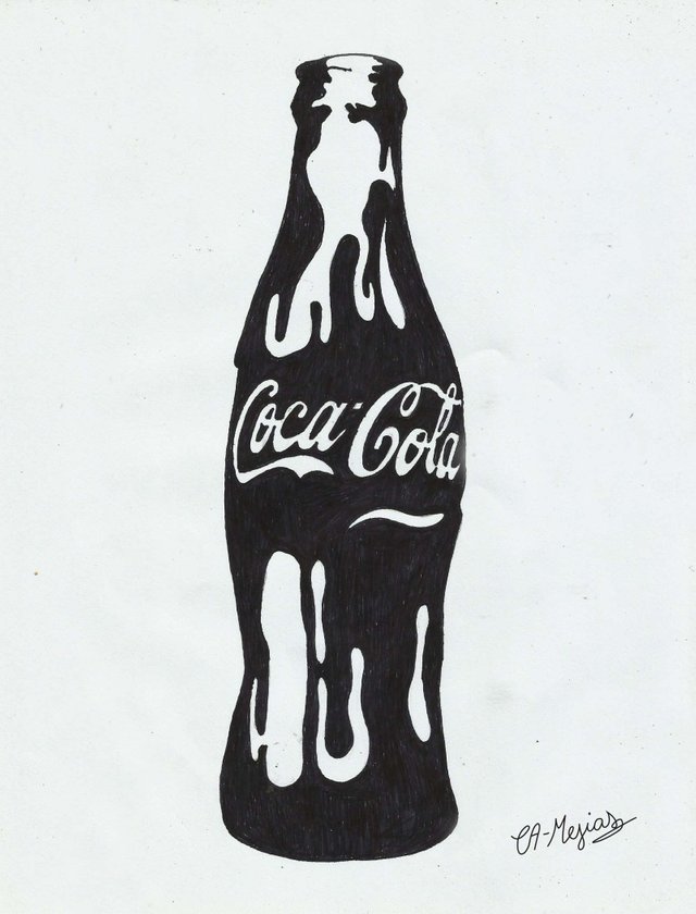 Botella Gráfica / Coca-Cola - Bebida gaseosa — Steemit