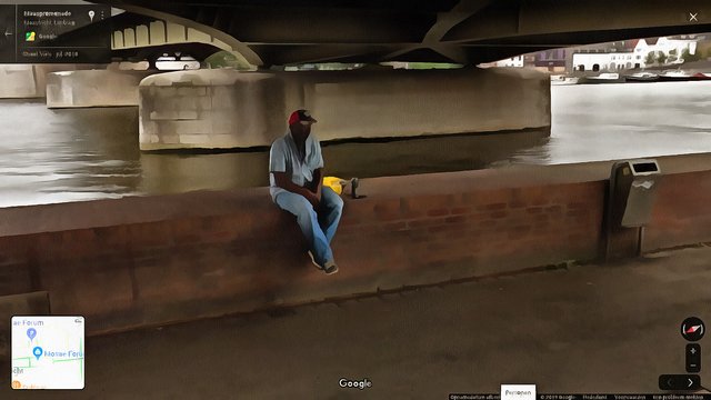 Maastricht juli 2018 Unknown man sitting under bridge_DAP_Re-Acrylic.jpg