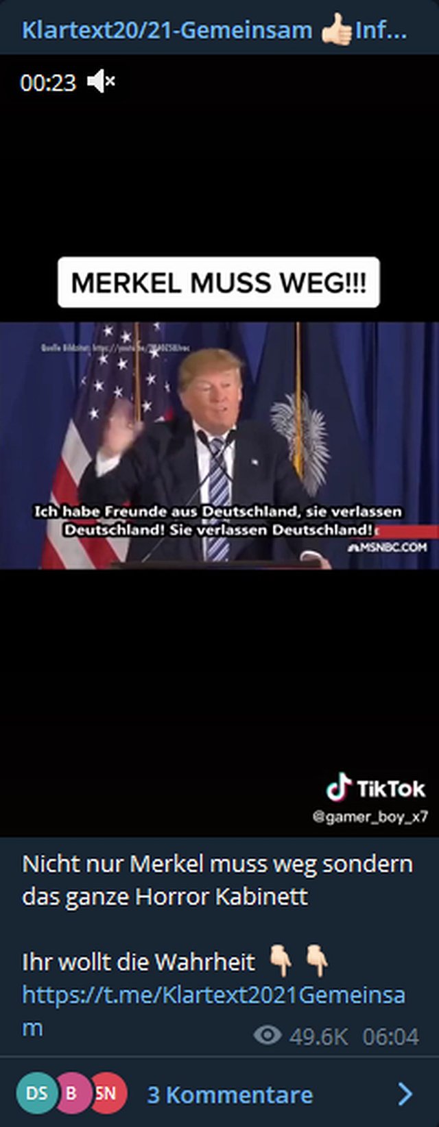 Ich habe Freunde aus Deutschland, die verlassen Deutschland – Donald Trump.jpg