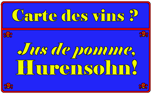 Carte des vins Jus de pomme Hurensohn Outline Rot Blau Gelb.png