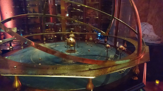 Mercury rising in the orrery (dated 1704)