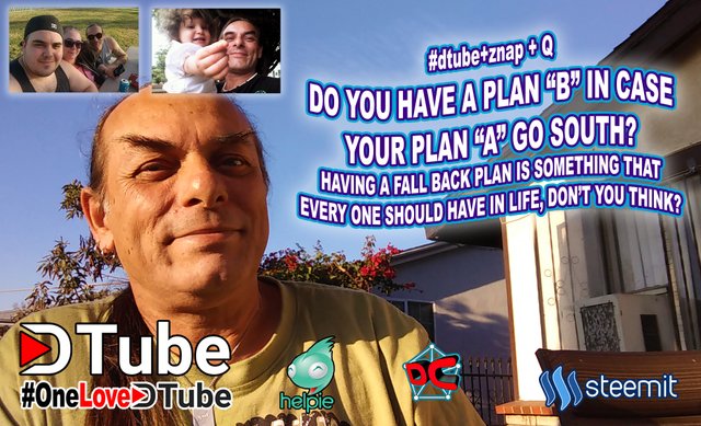 #znap + Q - Do You Have a Plan B to Fall back On in Case Your Plan A Goes South or Doesn't Work Out - Listen as I talk About When Life Goes Sideways.jpg