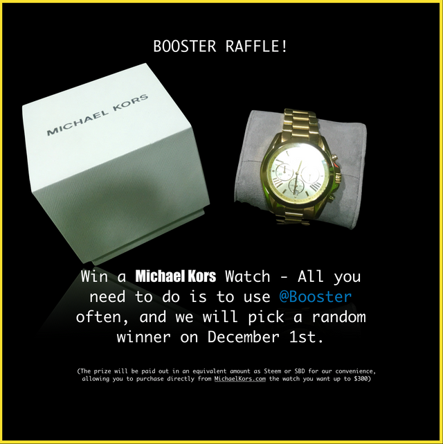 win michael kors watch - 2018 raffle steemit booster.png