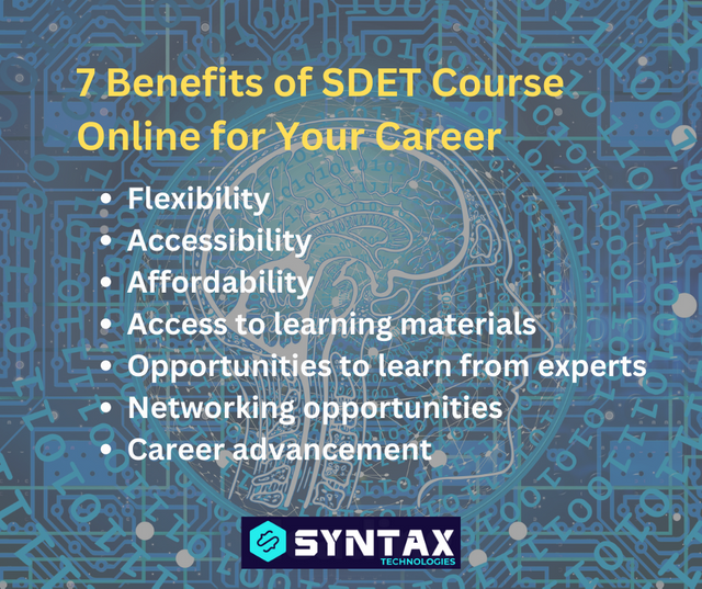 Benefits of SDET Course Online.png