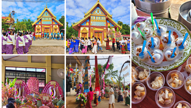 Serving Sweet Joy at the Annual Kathin Festival 🌞🍨💖