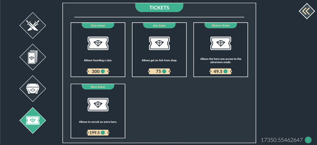 Ticket shop