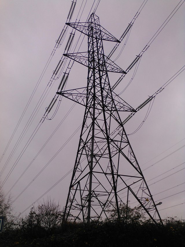 Power Cable Photography, Crays High Voltage Electricity Power Tower Cables, December 12 2016.jpg