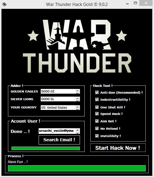 War Thunder Hacks & Cheats