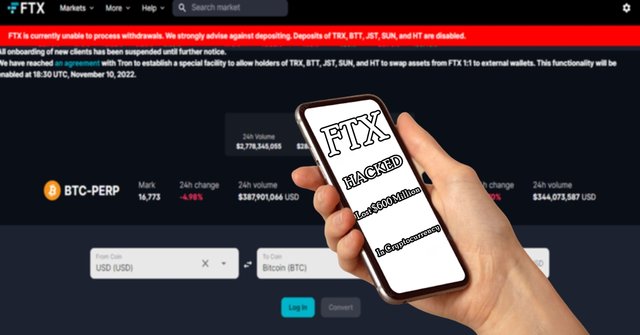 The FTX Platform Has Lost $600 Million In Cryptocurrency After An Apparent Hack.jpg