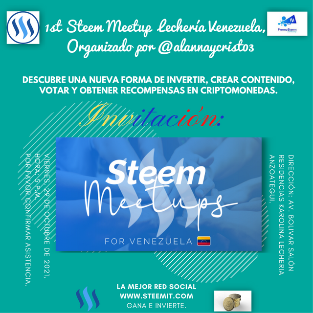 1st Steem Meetup Lechería Venezuela, Organized by @alannaycrist03 (2).png