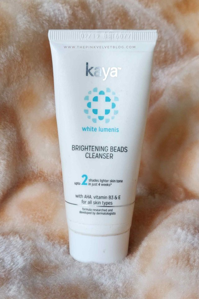 Kaya Brightening Beads Face Wash Review.jpeg