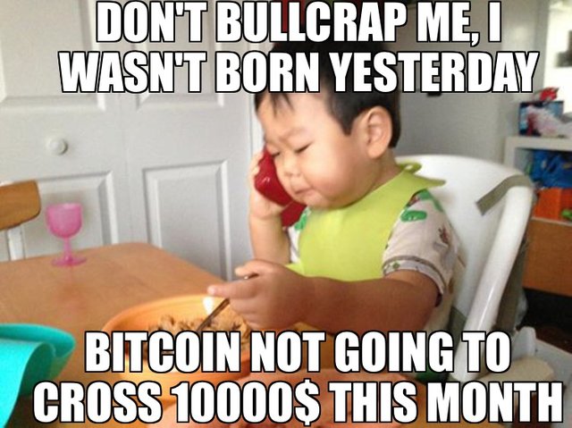 Bitcoin not Going to Cross 10000.JPG