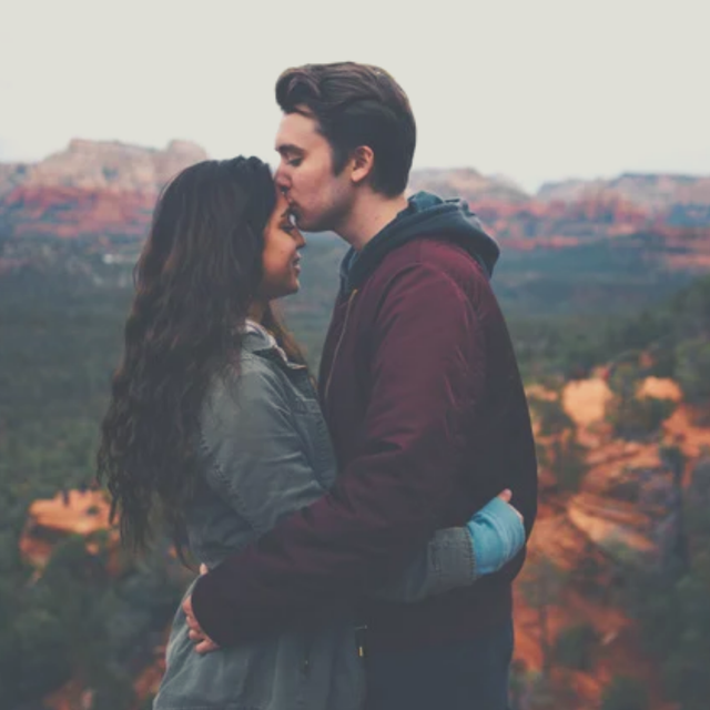 Couple with Mountain Background Love Quote.png