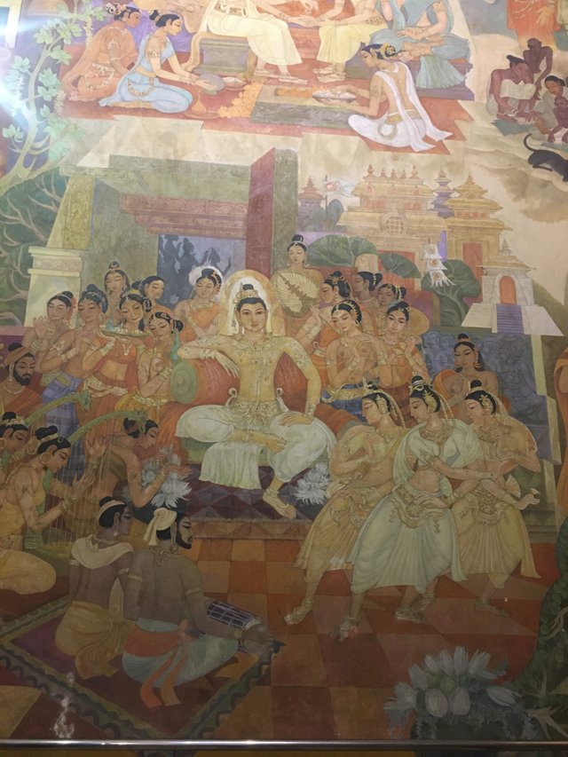 wall paintings of Bellanwila Raja Maha Vihara.JPG