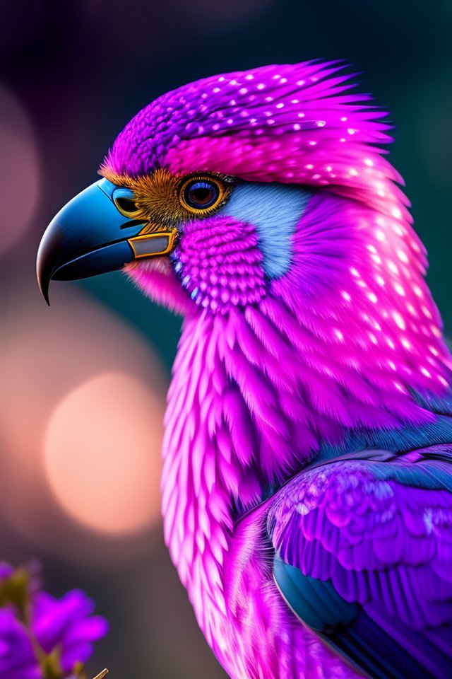 shimmering ✨ sparkling ✨ crystalline magenta bird (2).jpg