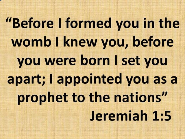 The concept of predestination. Before I formed you in the womb I knew you, before you were born I set you apart.jpg