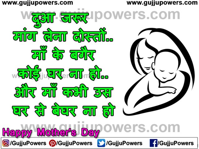 Mother’s Day Status in Hindi Language for Whatsapp & Facebook Images - Gujju Powers 10.jpg