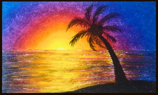 How To Paint A Sunset By The Sea Step By Step Tutorial Oil