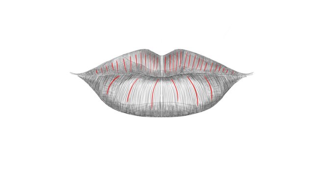 Some lips  Como dibujar labios, Dibujos de labios, Boceto de labios