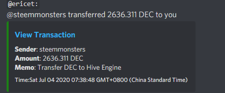 Steem Monsters Discord Bot - Update — Steemit