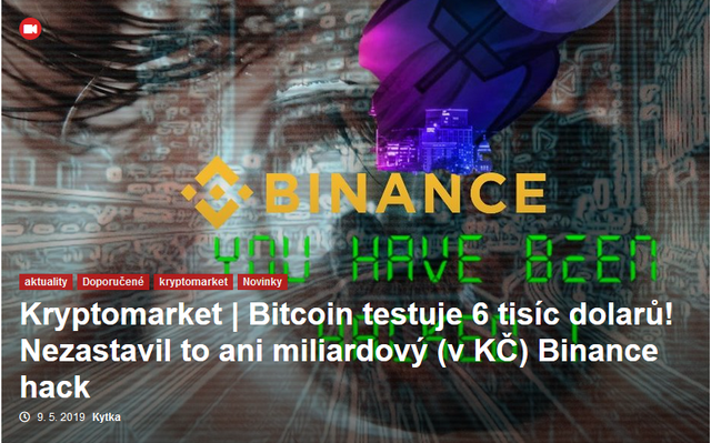 Hack Binance, Bitcoin roste a altcoiny padají-KryptoHodler.cz.PNG