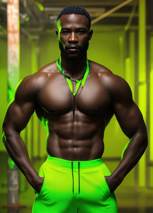 An african man black fitness wear.jpg