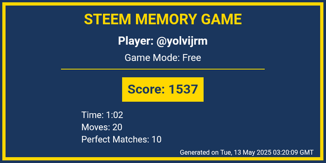 Game Result