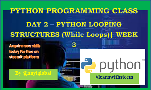 python class banner day 3 week 3.PNG