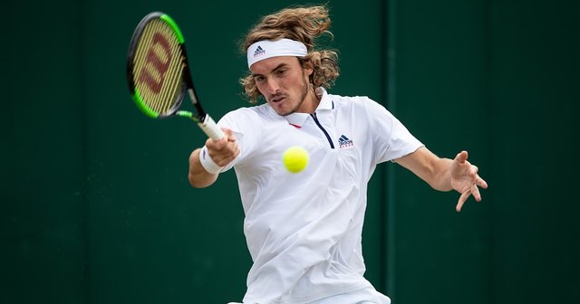 Stefanos Tsitsipas Wimbledon Fourth round press conference.jpg